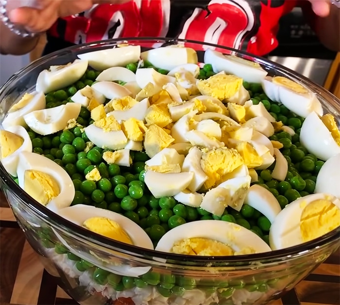 Healthy Salad Recipes - Vegetable Layers - Gina Young Salad Recipes