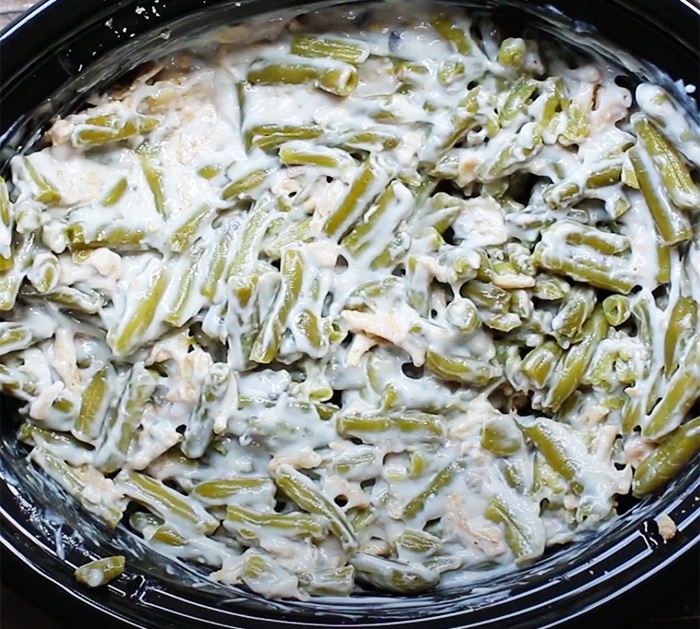 How To Make Green Bean Casserole - Slow Cooker Recipes - CrockPot recipes