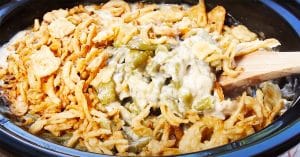 Slow Cooker Green Bean Casserole Recipe