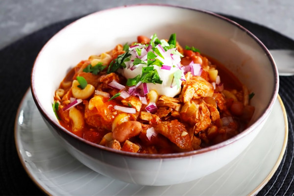 Turkey Chili Mac Recipe - Chili Recipes - Thanksgiving Turkey Leftovers