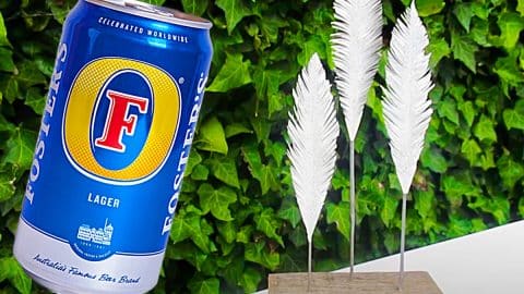 Turn Beer Cans Into A Feather Sculpture | DIY Joy Projects and Crafts Ideas