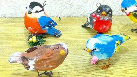 How To Make DIY Miniature Birds | DIY Joy Projects and Crafts Ideas