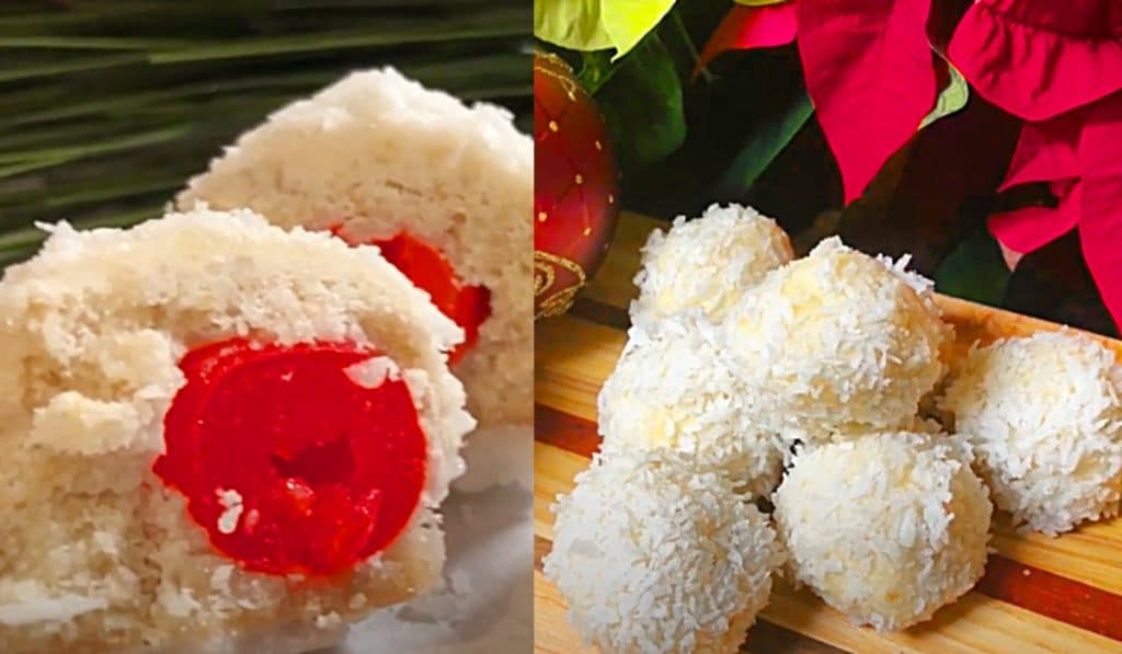 Maraschino Cherry Gift Idea - Cherry Snowball Cookies