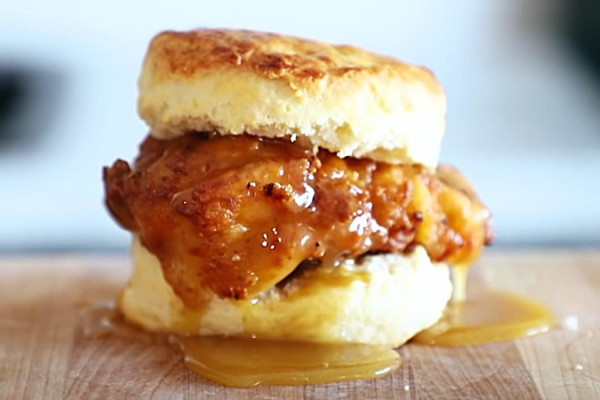 Copycat Honey Butter Chicken Biscuit Recipe - Chicken And Biscuit Recipe - Easy Breakfast Ideas
