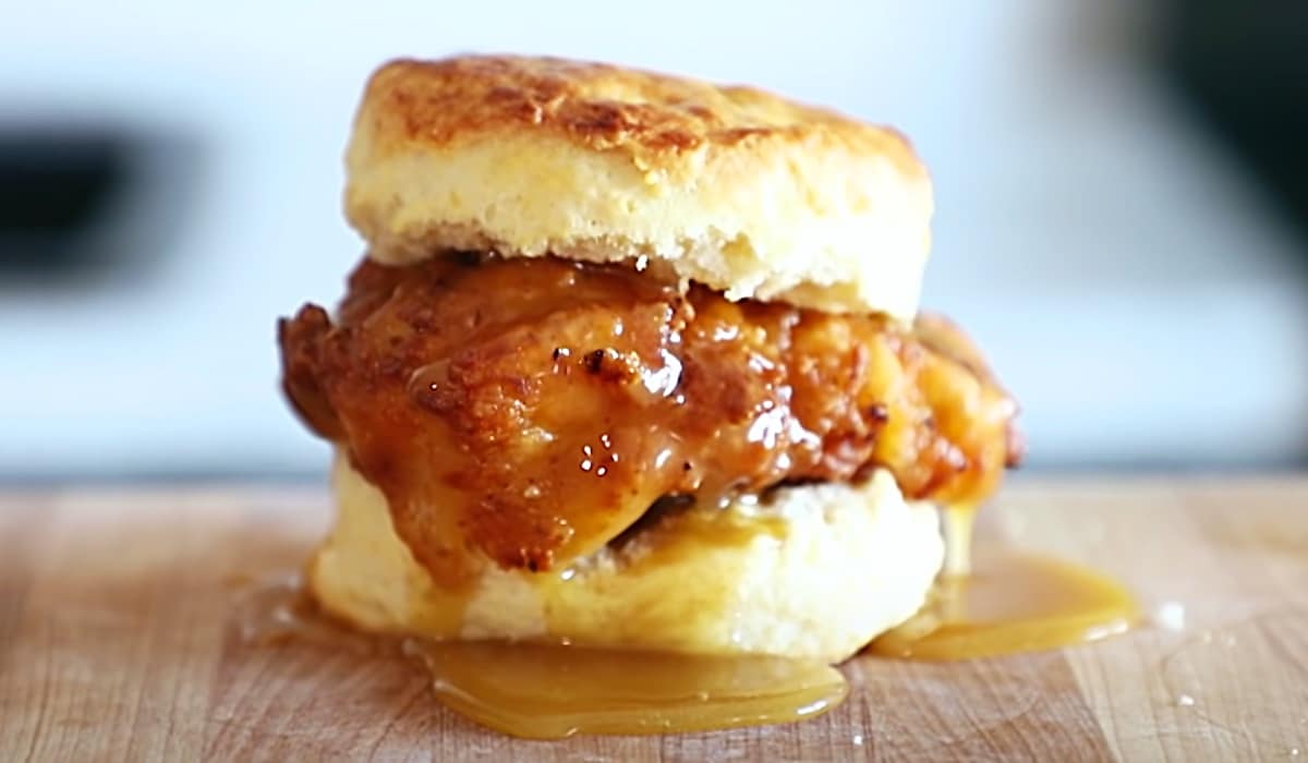 Replying to @biggz A Honey Butter Chicken Biscuit? For Breakfast