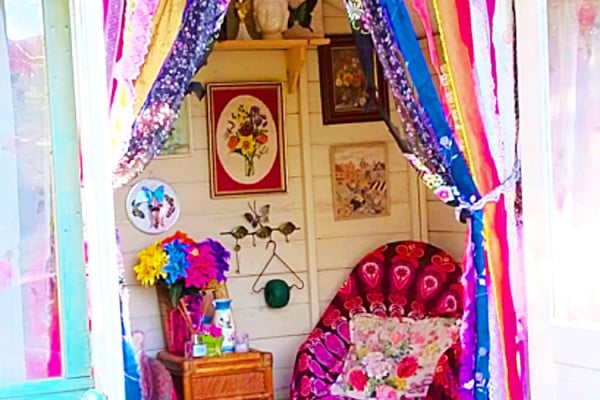 How To Make Rag Curtains - DIY Rag Curtain - No Sew Curtains