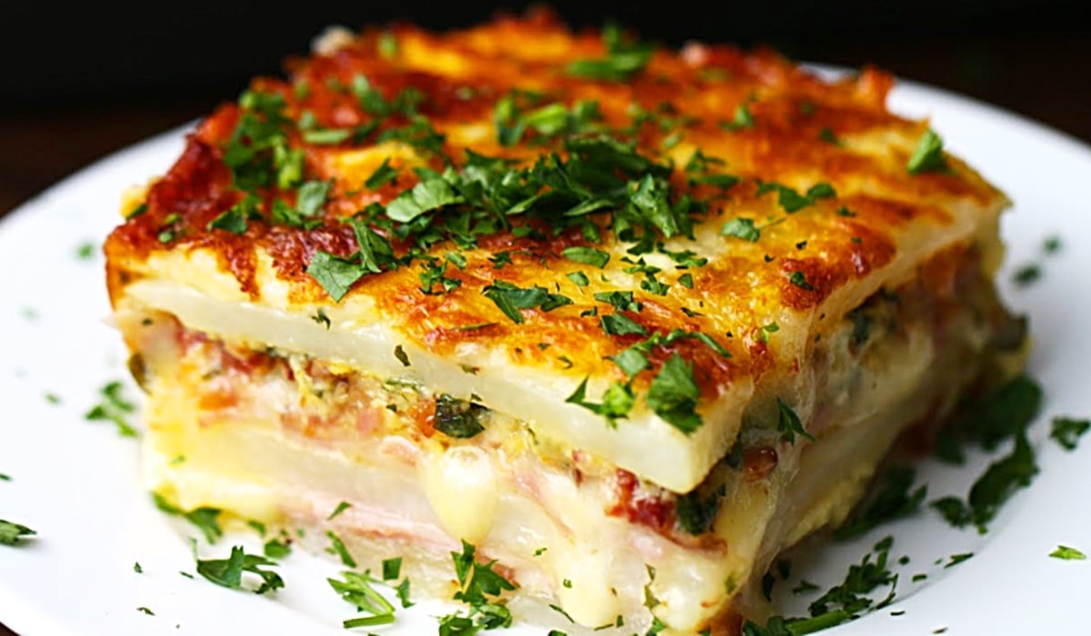 Country Ham And Potato Bake Recipe | DIY Joy Projects and Crafts Ideas