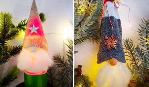 How To Make Lighted Gnomes