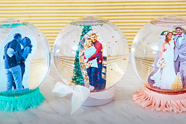How To Make A Photo Snow Globe - How To Make A Snow Globe - DIY Snow Globe Ideas