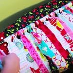 DIY No-Sew Shabby Chic Rag Curtains