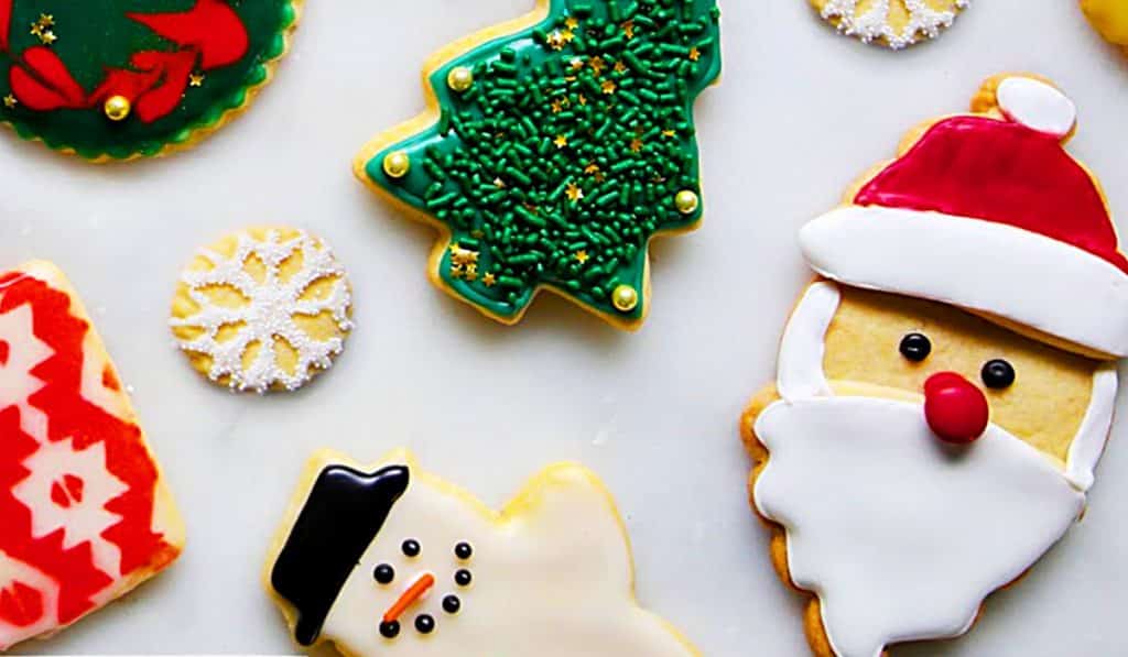Christmas Sugar Cookies Recipe - Holiday Cookie Ideas - Easy Christmas Cookies
