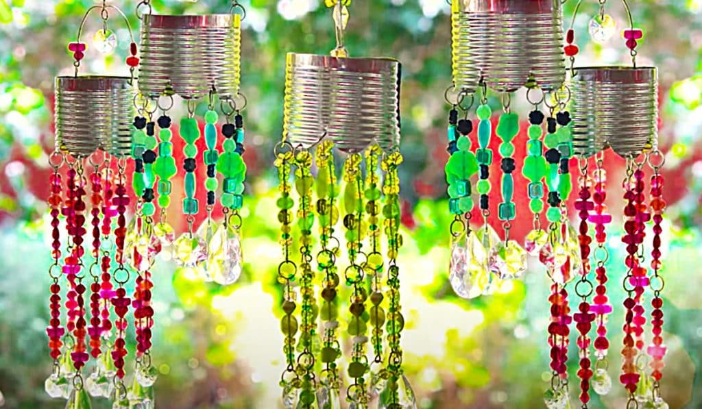 DIY Beaded Solar Lights - DIY Lights - Outdoor Lighting
