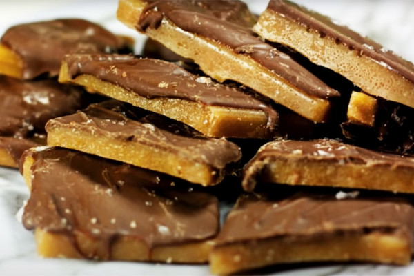 3-Ingredient English Toffee Recipe- Toffee Recipes - 3 Ingredient Recipes