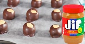 4-Ingredient Buckeye Peanut Butter Balls Recipe