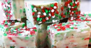4-Ingredient Christmas Fudge Recipe