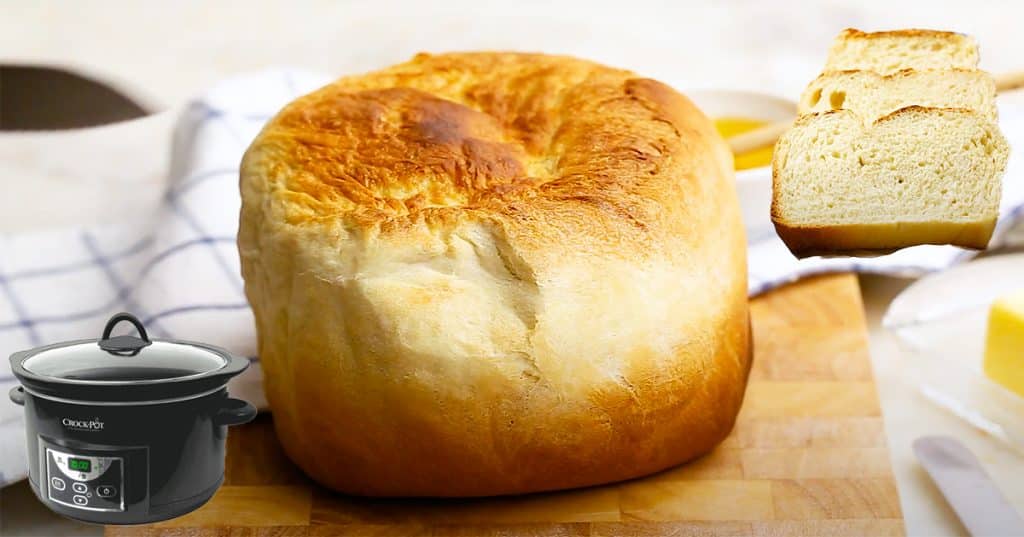 7 Minute Crockpot Bread Recipe - Crockpot Recipes - Bread Recipes