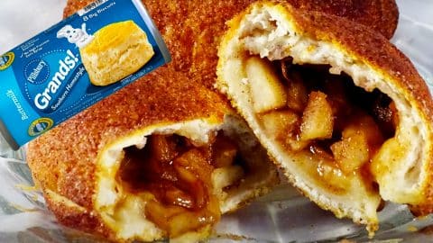 Canned Biscuit Apple Caramel Biscuit Bomb Recipe | DIY Joy Projects and Crafts Ideas