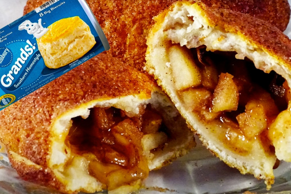 Canned Biscuit Apple Caramel Biscuit Bomb Recipe - Canned Biscuit Recipes - Apple Bomb recipes