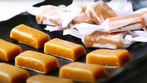 Chewy Caramel Toffee Recipe | DIY Joy Projects and Crafts Ideas