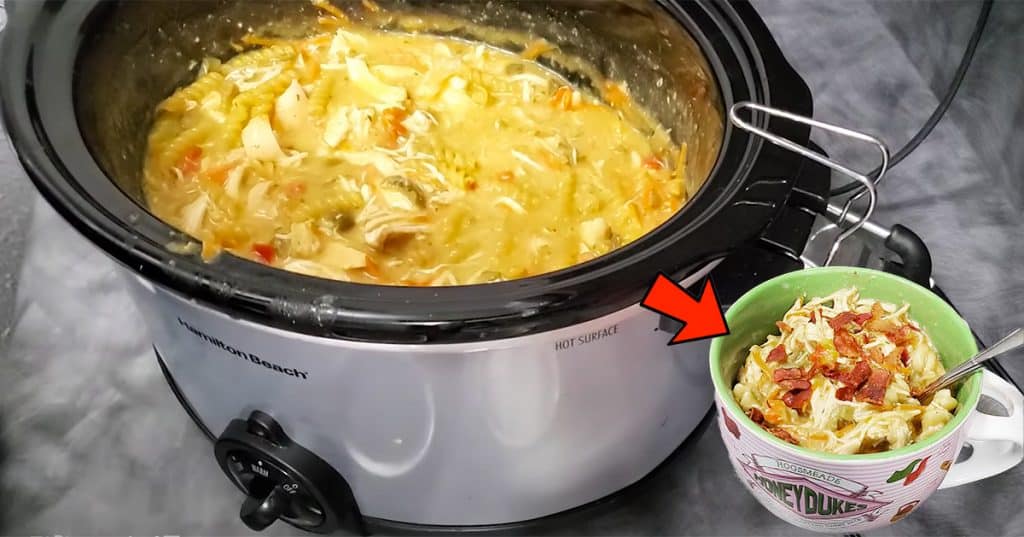 Crockpot Chicken Bacon Ranch Stew Recipe - Crockpot Recipes - Chicken Recipes