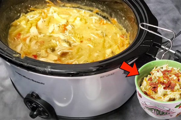 Crockpot Chicken Bacon Ranch Stew Recipe - Crockpot Recipes - Chicken Recipes