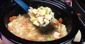 Crockpot Creamy Chicken Stew Recipe