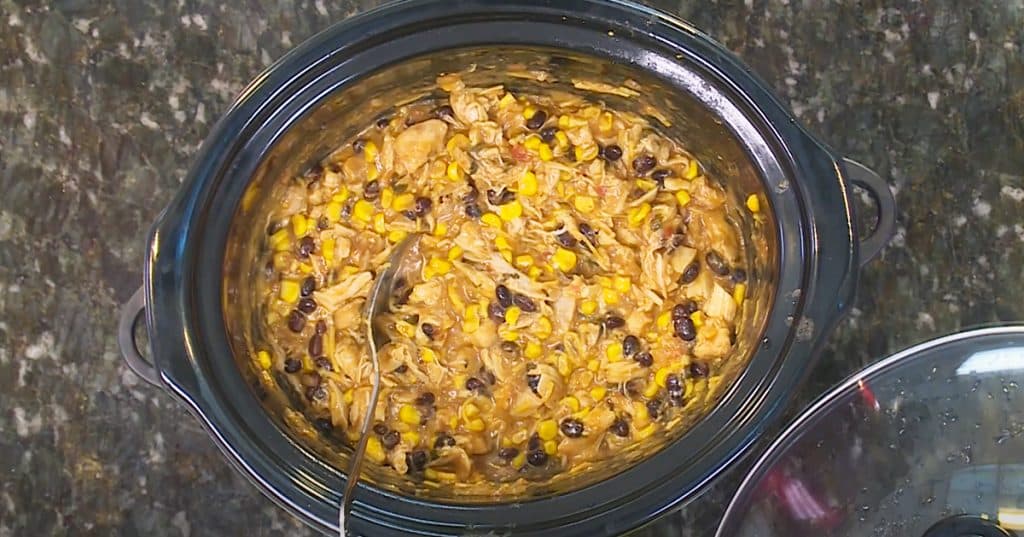 Crockpot Fiesta Chicken Recipe - Chicken Recipes - Easy Tex Mex Recipes