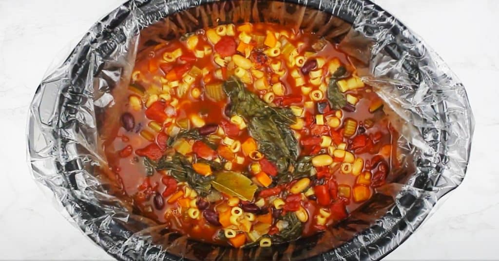 Crockpot Minestrone Soup Recipe - Crockpot Recipes - Soup Recipes