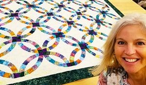 Double Wedding Ring Quilt With Donna Jordan
