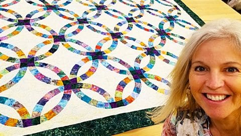 Double Wedding Ring Quilt With Donna Jordan | DIY Joy Projects and Crafts Ideas