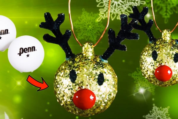 DIY Christmas Reindeer Ornament - DIY Ornament - DIY Christmas Decor