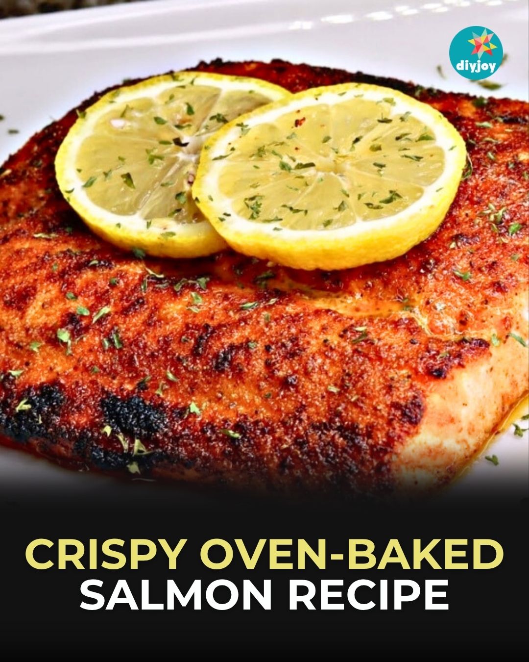 Easy Crispy Oven-Baked Salmon recipe