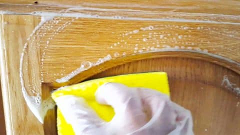How To Get Years Of Grease Off Kitchen Cabinets