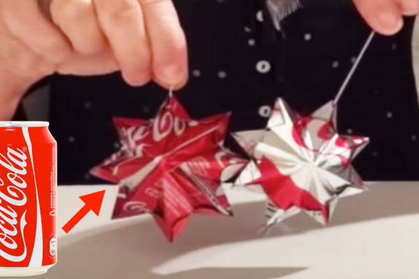 How To Make A Can Star - Soda Can Project - DIY Soda Can