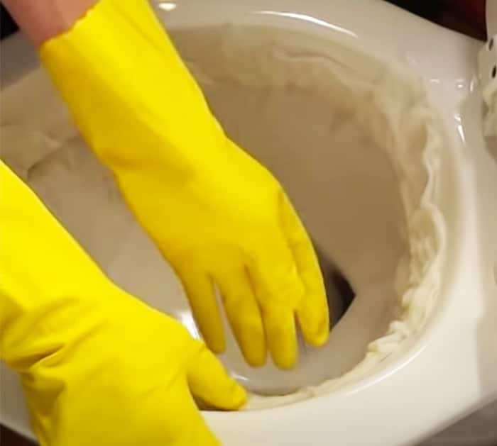 Toilet Bowl Removal - Hard Stains Removal - Water Hard Stains Hacks