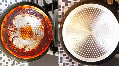 How To Remove Stubborn Grease Stains From Pots Or Pans | DIY Joy Projects and Crafts Ideas