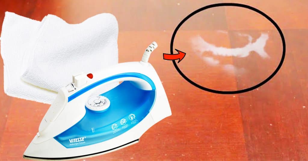 How To Remove White Heat Stains From Wood Furniture - DIY White Heat Stains - White Ring Cup Stains