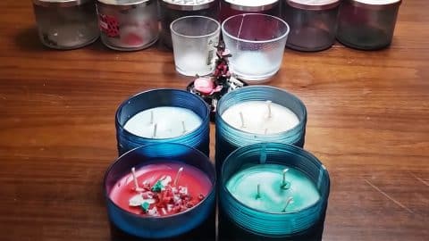 How To Reuse Old Candle Wax Into New Candles | DIY Joy Projects and Crafts Ideas