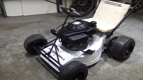 How To Make A GoKart With A LawnMower | DIY Joy Projects and Crafts Ideas