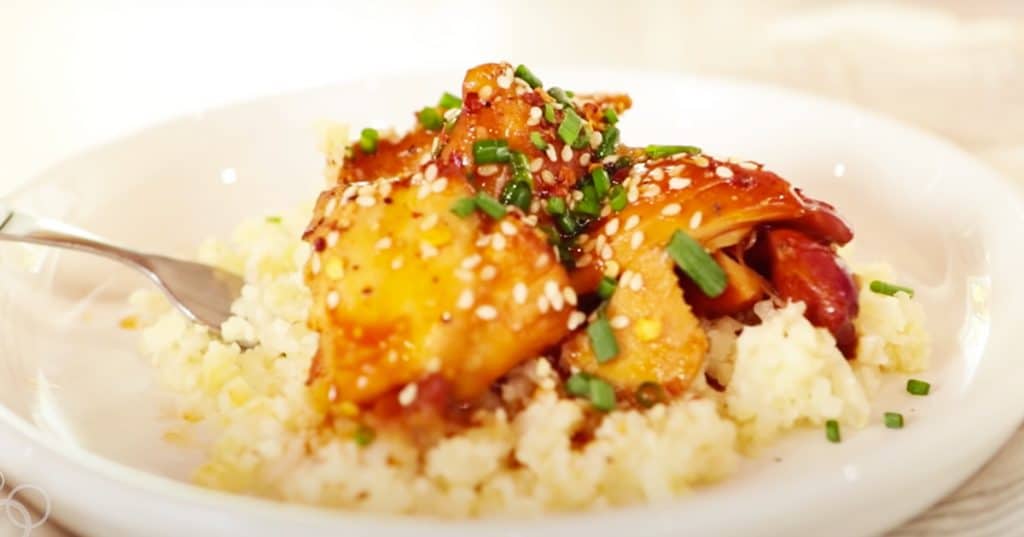 Instant Pot Sesame Orange Chicken Recipe - Orange Chicken Recipe - Instant Pot Recipes