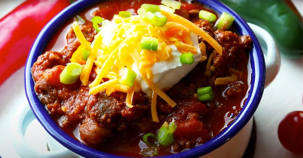 Low-Carb No Beans Chili Recipe - Chili Recipe - No Beans Chili Recipe