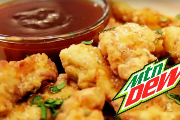 Mountain Dew Buffalo Sauce With Pan Fried Chicken Recipe - Mountain Dew Recipe - Buffalo Sauce Recipe
