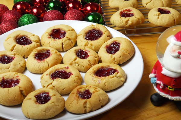 Peanut Butter And Jam Cookie Recipe- Cookie Recipes- Holiday Baking