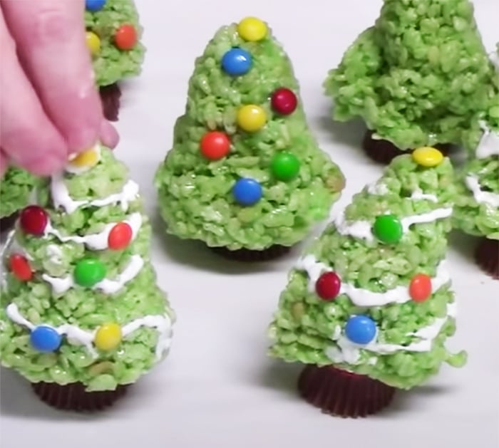 How To Make Rice Krispies christmas Tree- Fun Holiday Treat - Christmas Treat