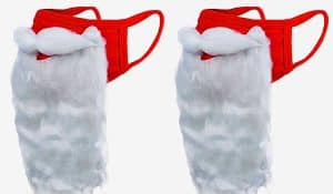How To Make A Santa Face Mask