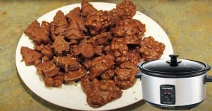 Slow Cooker Chocolate Peanut Clusters Recipe