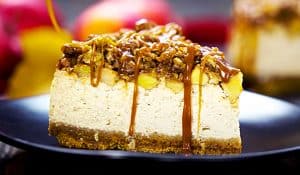 Caramel Apple Crisp Cheesecake Recipe