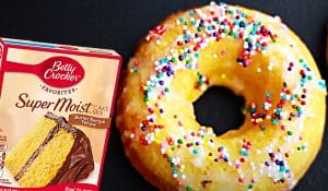Cake Mix Donuts Recipe