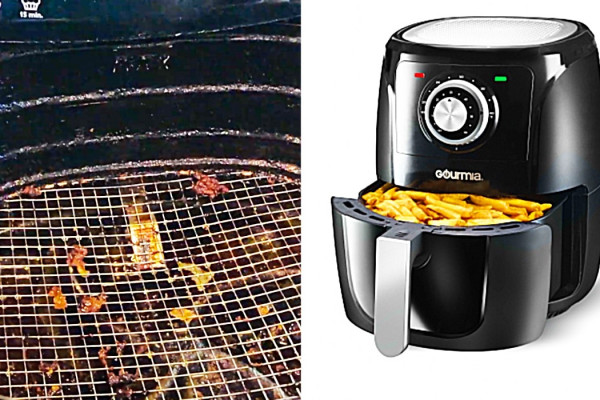 How To Clean An Air Fryer - Easy Air Fryer Cleaning - Kitchen Cleaning Ideas