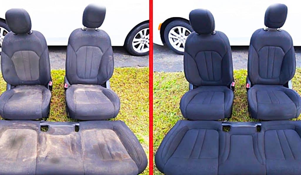 How To Clean Cloth Car Seats - Car Seat Cleaning Tips - Easy Car Seat Cleaning